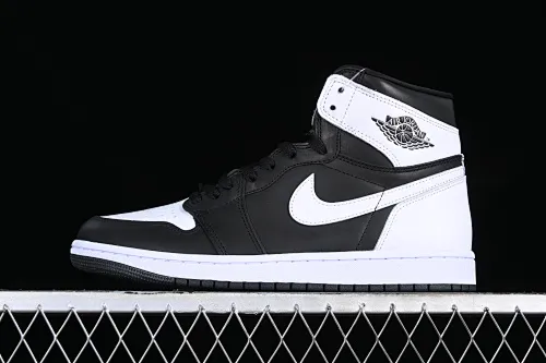 All categories Air Jordan Jordan series basketball shoes Air Jordan 1 High Pure original Air Jordan 1 High OG "Reverse Panda" AJ1 Joe 1 new black and white panda DZ5485-010